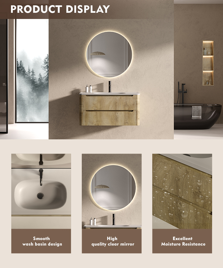 Luxury Wall Mount Bathroom Cabinet
