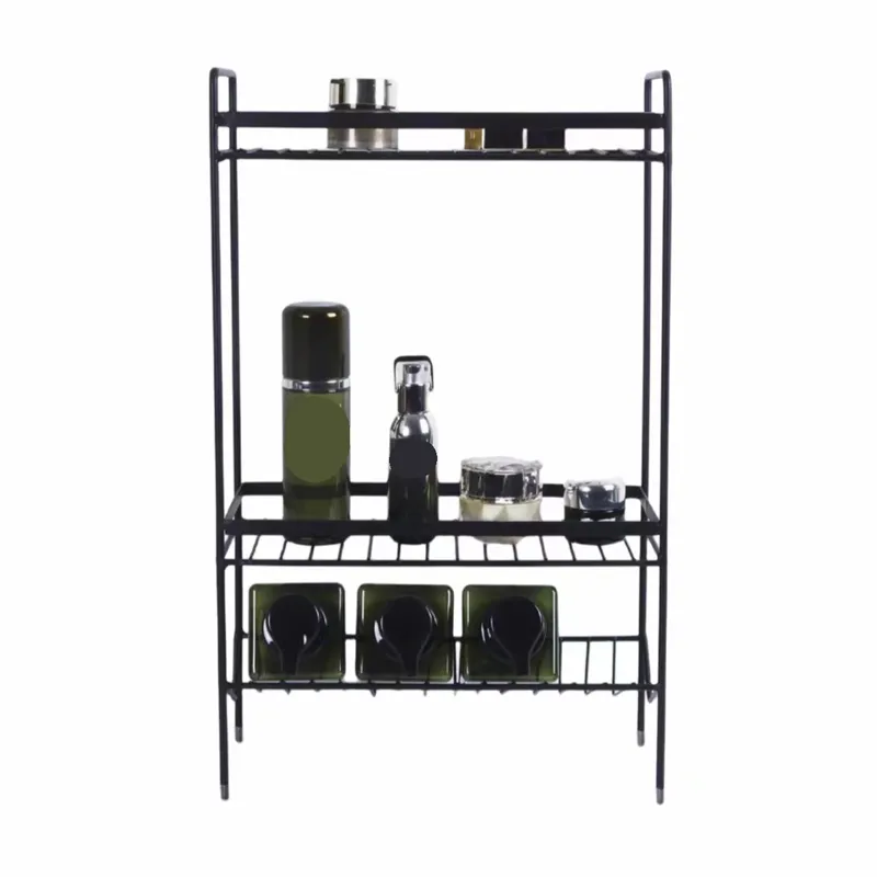 Modern Metal Storage Rack for Streamlined Home Organization Solutions