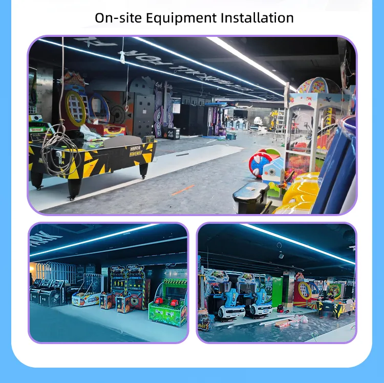 Indoor Amusement Park Gaming Room Sport Soccer Foosball Arcade Game Machine Football Table with Coin Operated