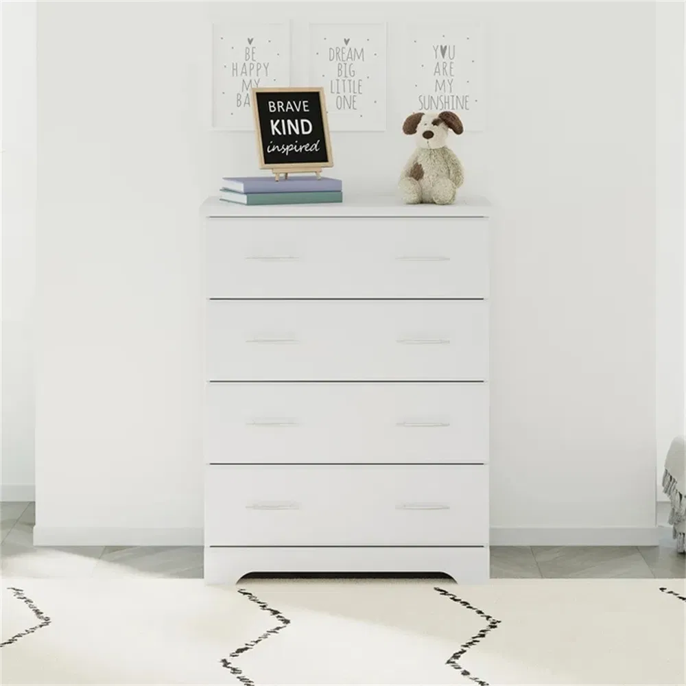 Wholesale Modern Wooden Storage Organization Cabinet Drawer Chest 4 Drawers for Living Room Bedroom