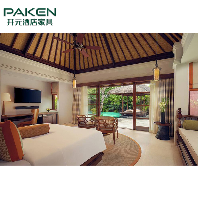 Tailored Bali 5-Star Designer Hospitality Furniture Commission Hotel Bedroom Furniture Set Hotel Project Furniture with Design