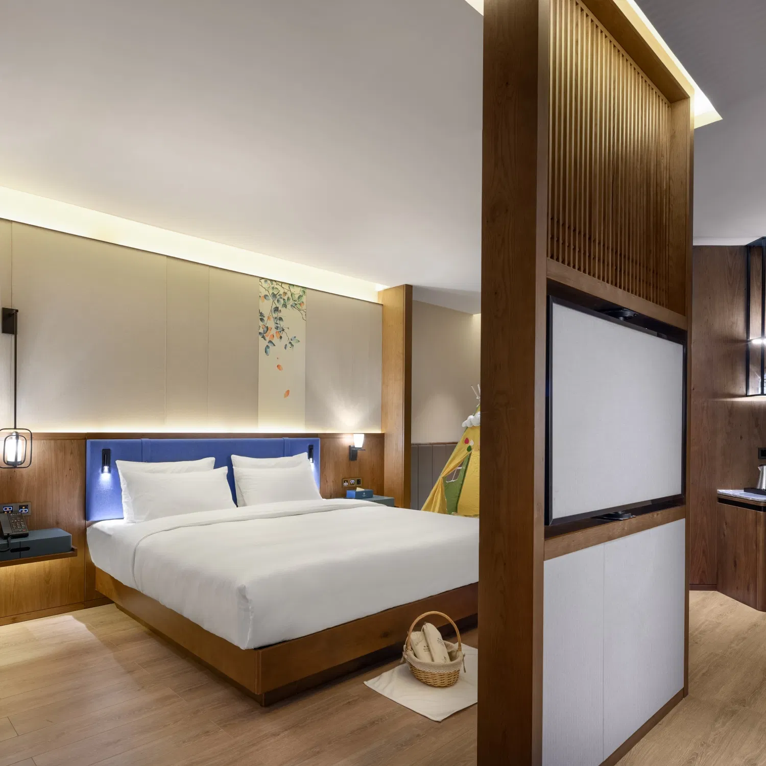 Bilido Casa Contemporary Hotel Bedroom Bed Table Dining Chair Sofe Five-Star Modern Chinese Foshan Bathroom Living Room Wooden Furniture for Hospitality