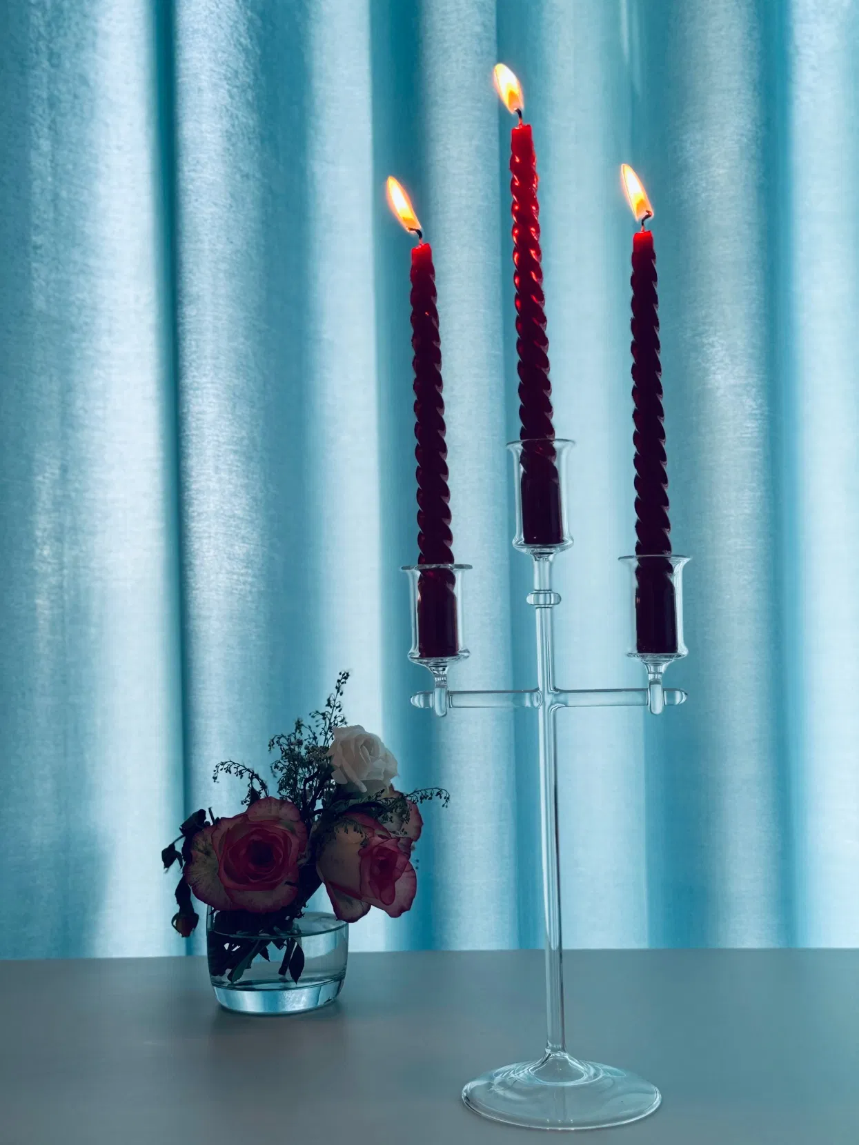Newauto Elegant Handmade Candle Holder for Stylish Home Decor