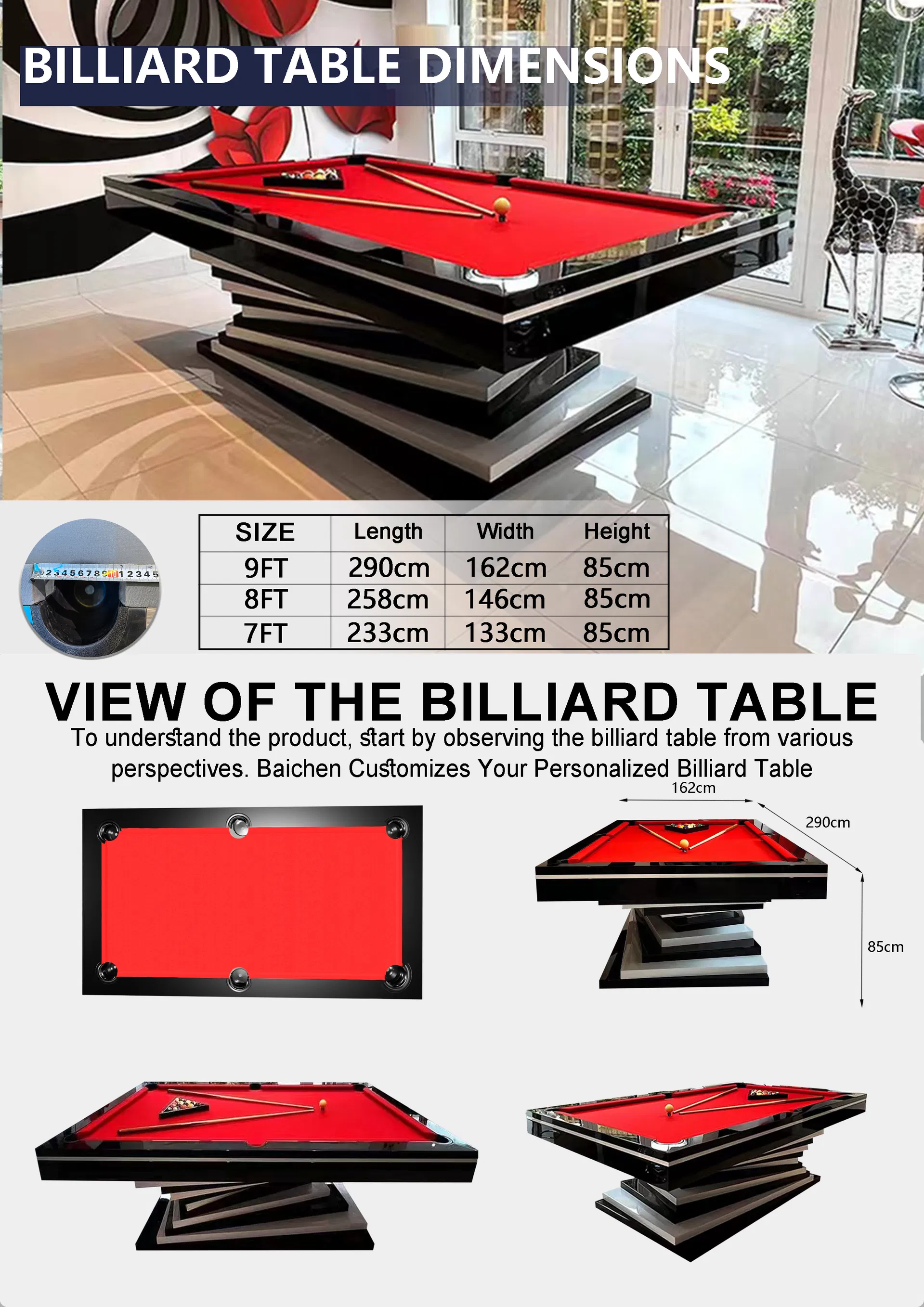 Billiard Table View 3