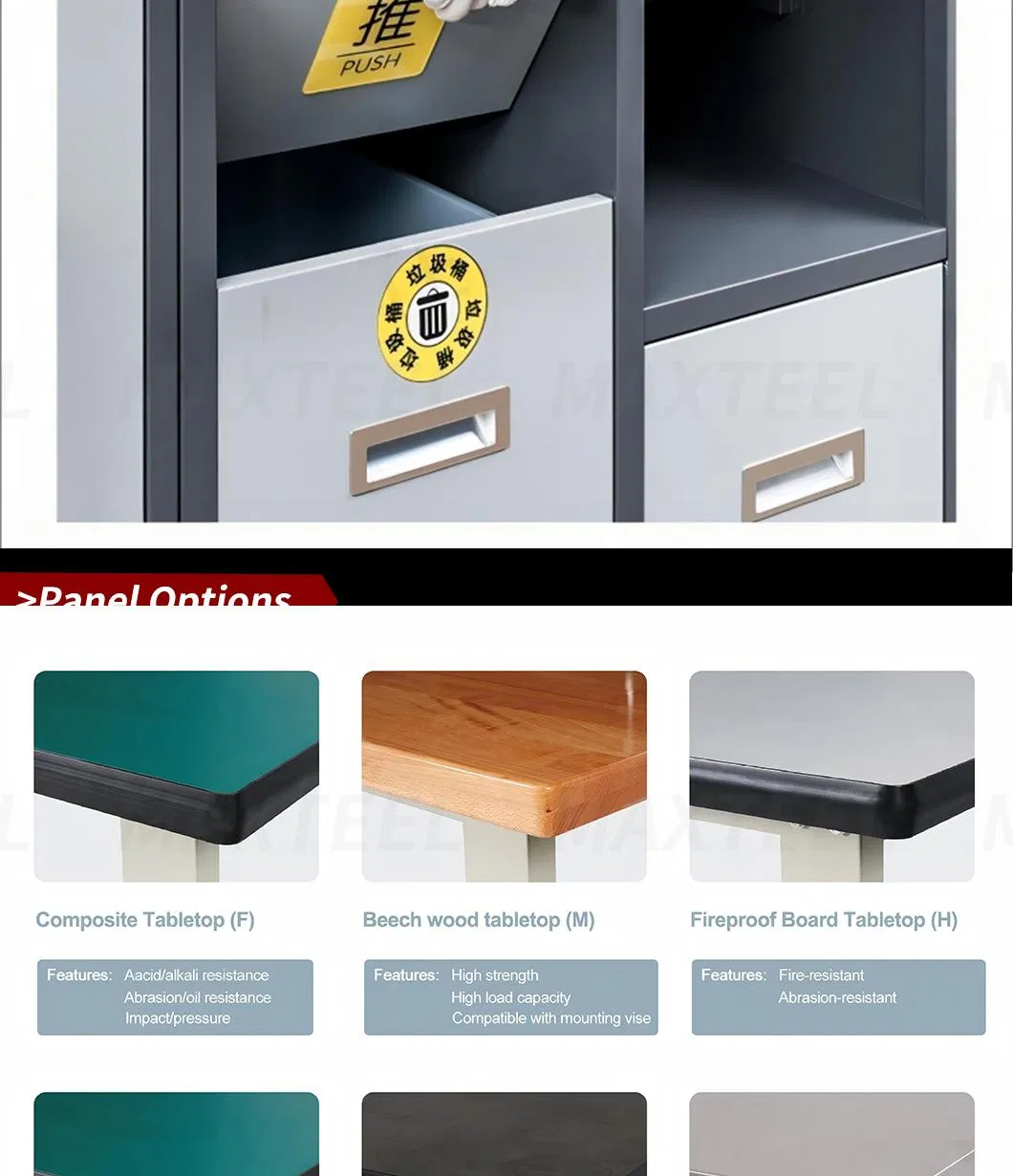 Removable Large Workshop Toolbox Organization Workbench Garage Equipment Storage Tool Cabinet