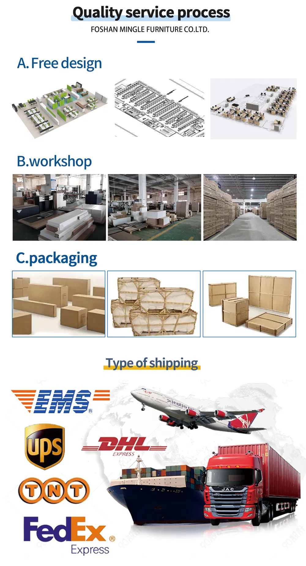 Factory Direct Modular Office Furniture for Conference Rooms