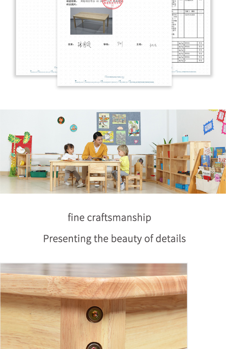 Kindergarten Furniture Detail