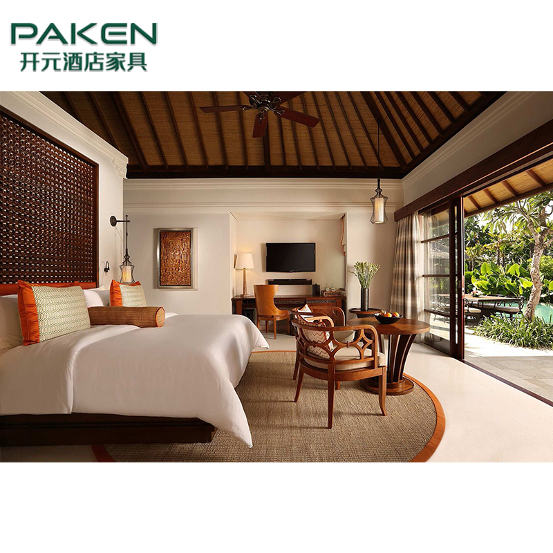 Tailored Bali 5-Star Designer Hospitality Furniture Commission Hotel Bedroom Furniture Set Hotel Project Furniture with Design