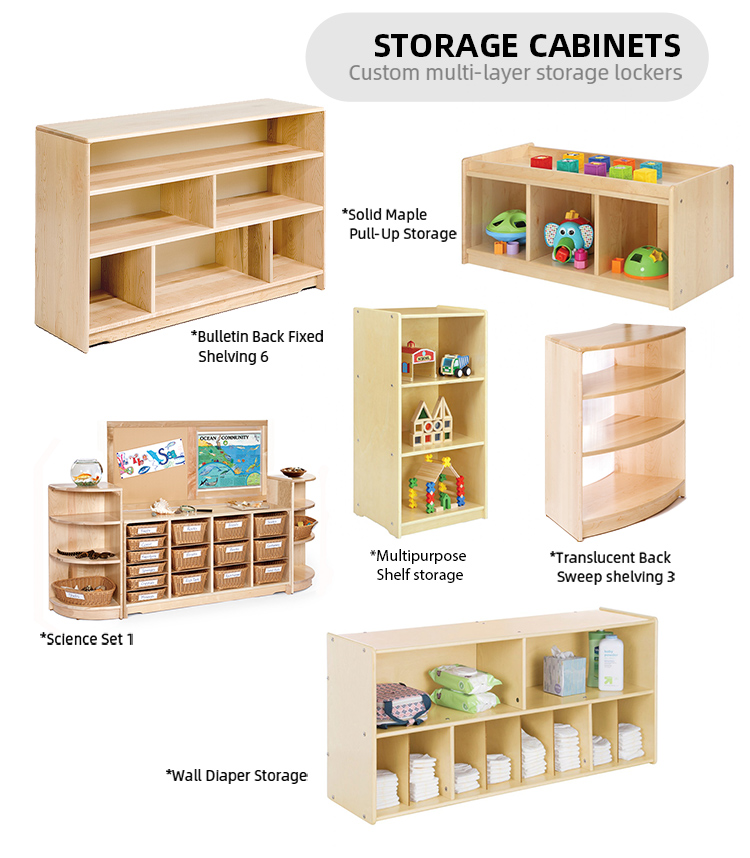 Daycare Shoes Storage Cabinet