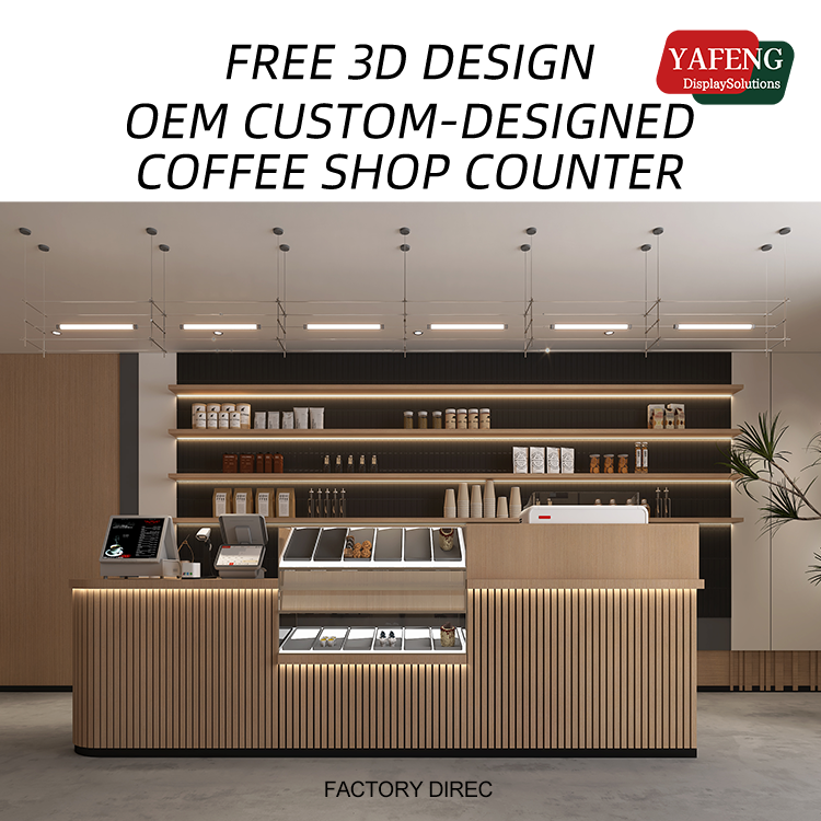 Commercial Coffee Shop Design Solution Custom Cafe Interior Bar Counter Furniture