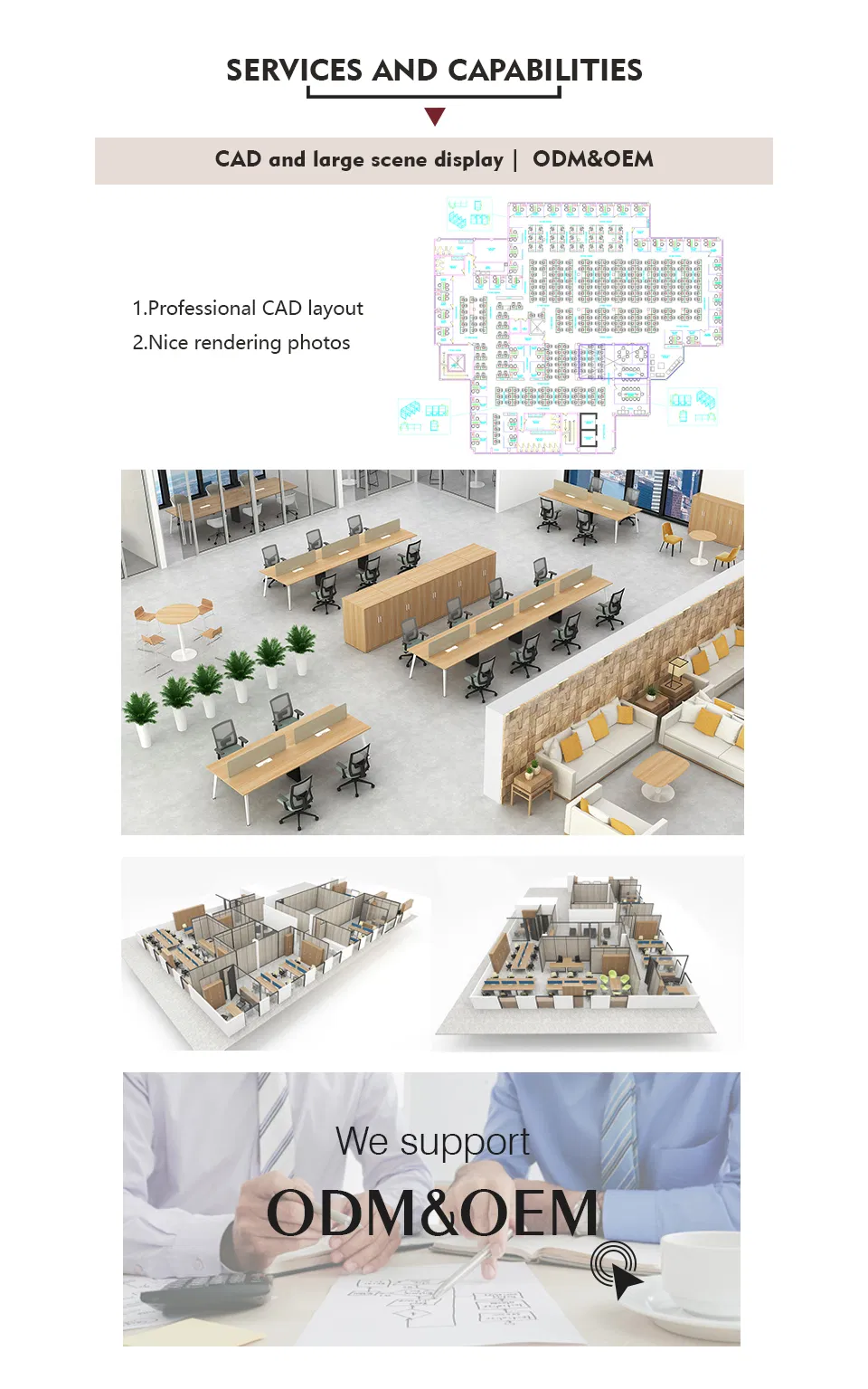 America Bank Project Divider Partition Cubicle Custom Furniture Workstation Commercial Office Furniture