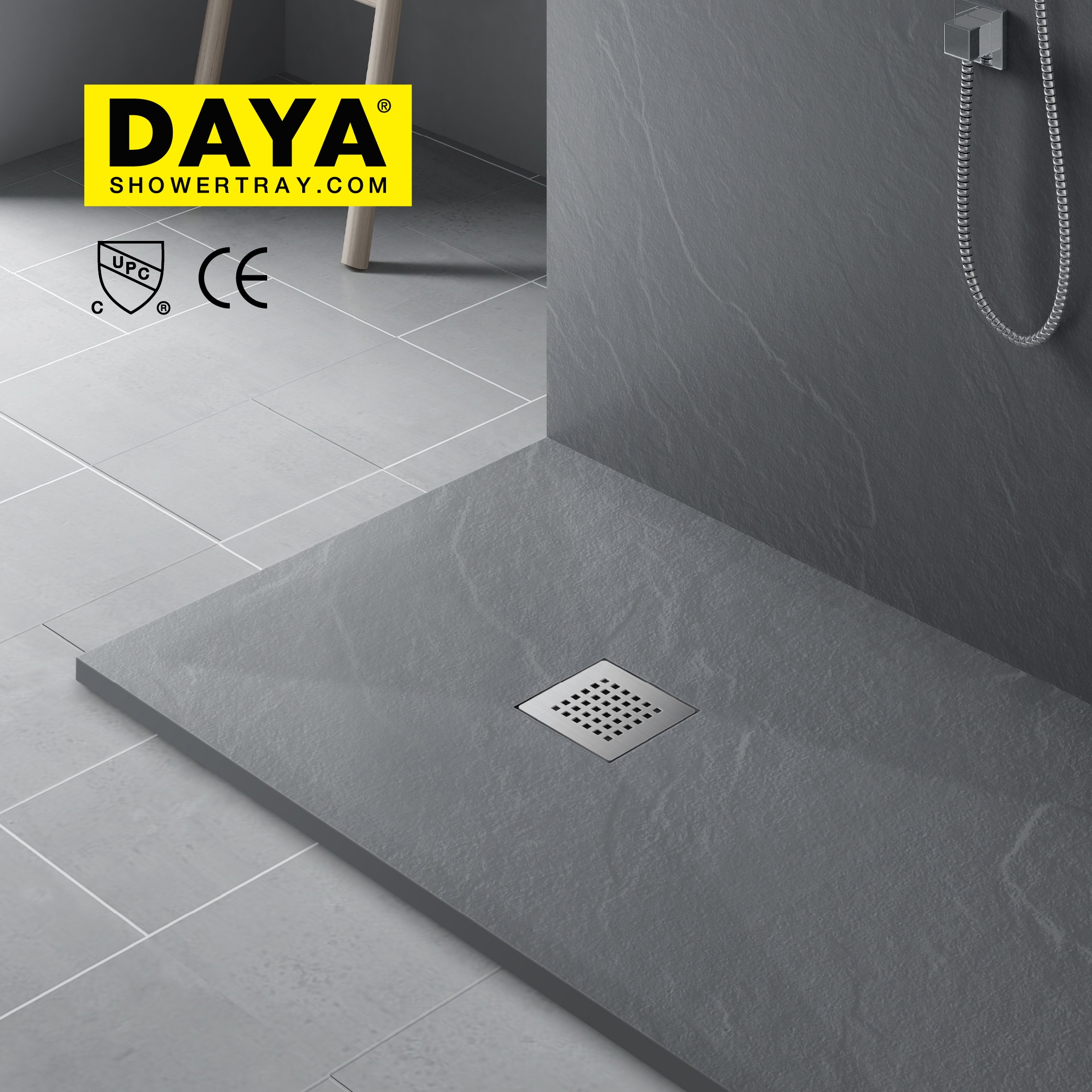 Australia Stone Resin Shower Bases Artificial Shower Trays