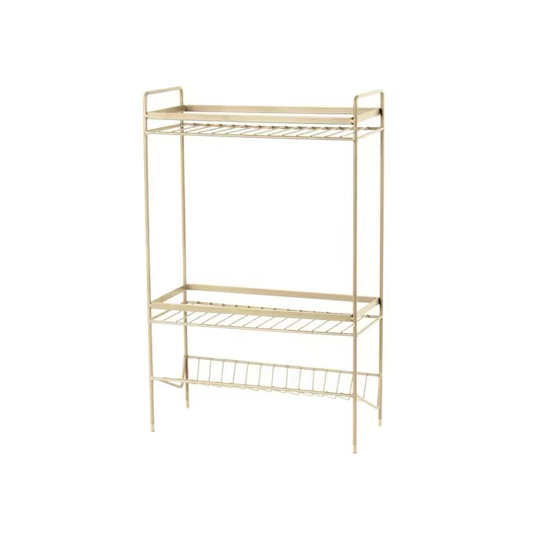 Modern Metal Storage Rack for Streamlined Home Organization Solutions