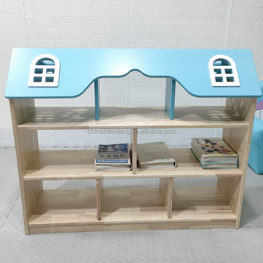 Preschool Daycare Furniture Kids Kindergarten Wooden Cabinet Sets for Childcare Nursery Classroom Design