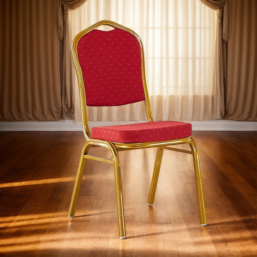 Metal Dining Chairs for Hotels Weddings Banqueting VIP Meetings Restaurants Events Party for Church