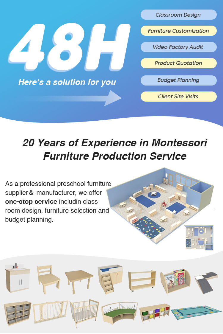 Montessori Preschool Furniture Bentwood Table Chair Set for Kids Nursery Daycare Center Kindergarten Classroom Early Learning