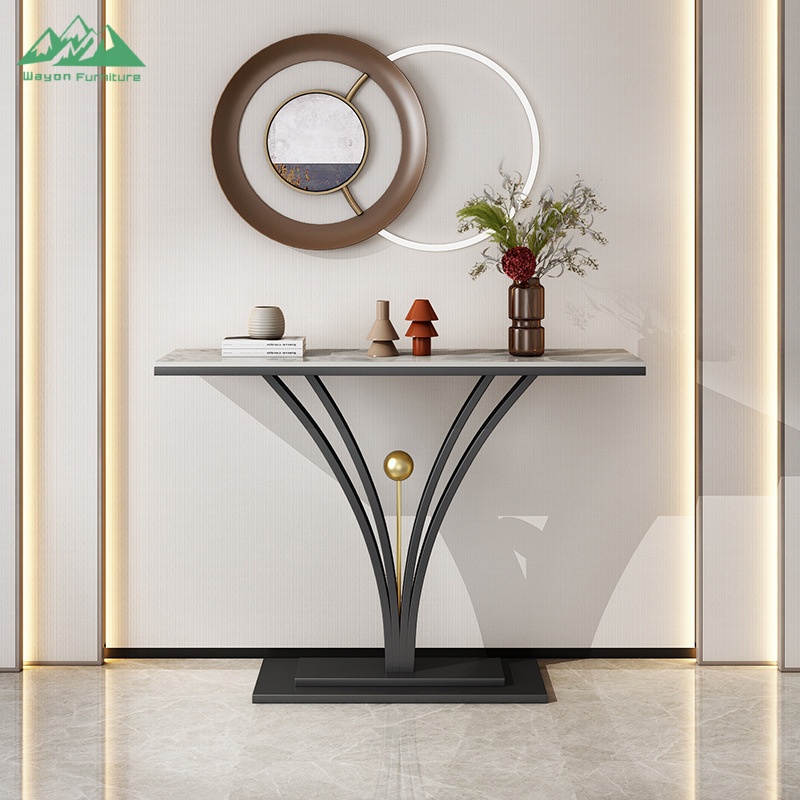 Luxury Console Table for Hotel Lobby Modern Entryway Accent Table Corridor Projects