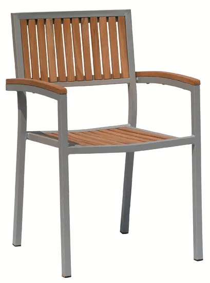 Simple Design Outdoor Aluminum Frame Shiny Color Game Chair