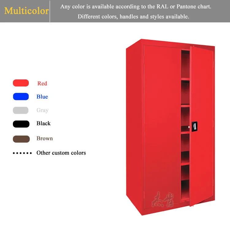 Metal Tool Storage Cabinet Tall Steel Garage Cabinet for Workshop Factory Tool & Equipment Organization