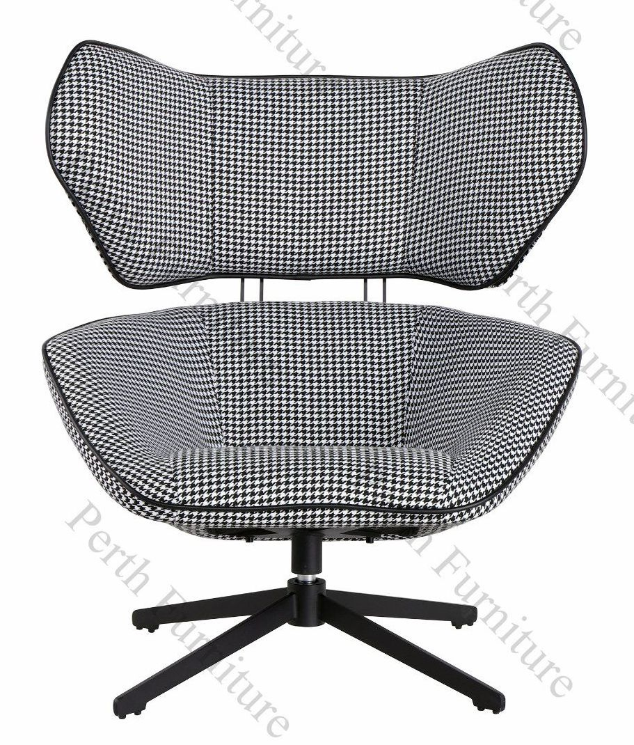 Sophisticated Lounge Swivel Chair Stylish Home Living Rooms Hotel Bedroom Office Furniture Accent Furniture for Modern Decor-Ec-105b