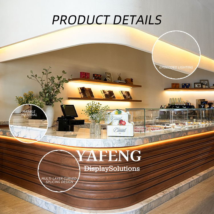 Commercial Coffee Shop Design Solution Custom Cafe Interior Bar Counter Furniture
