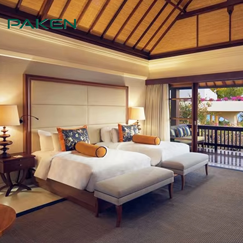 Tailored Bali 5-Star Designer Hospitality Furniture Commission Hotel Bedroom Furniture Set Hotel Project Furniture with Design
