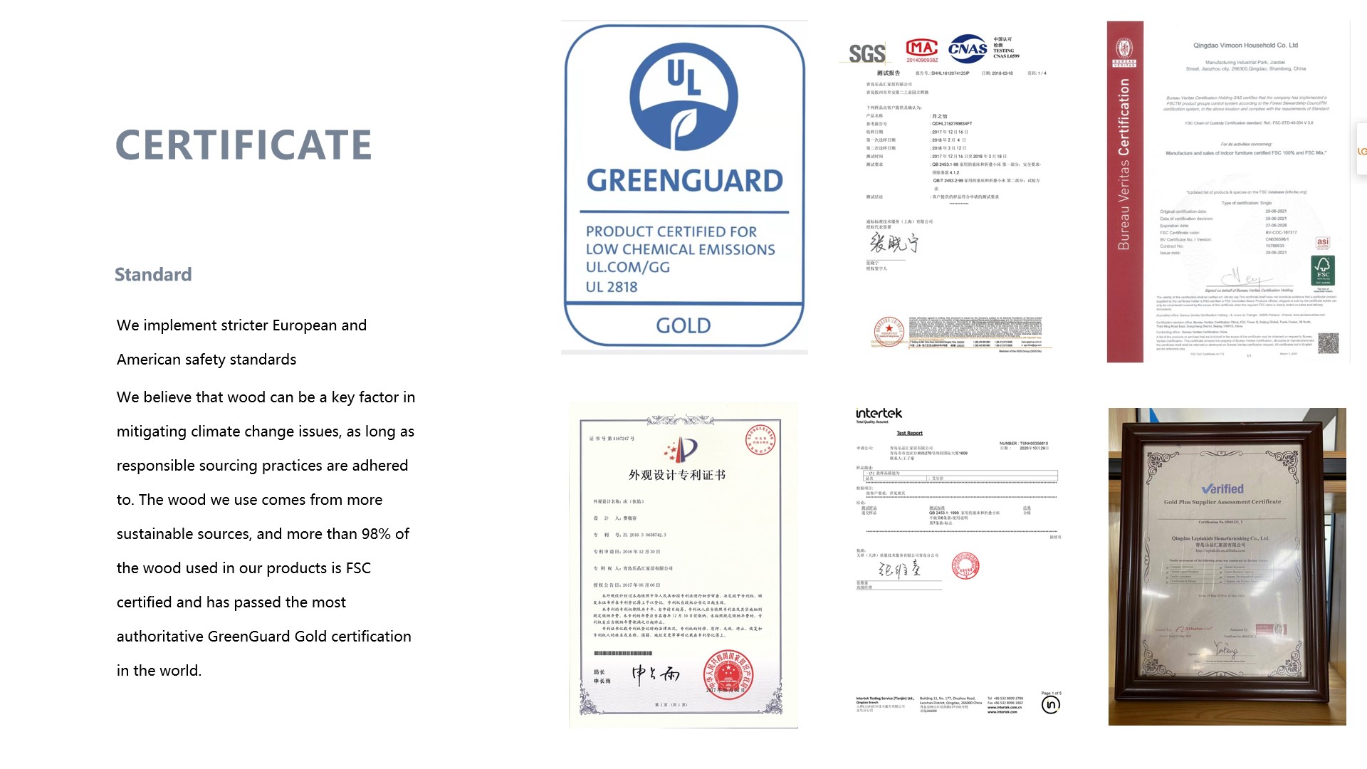 Certification Showcase
