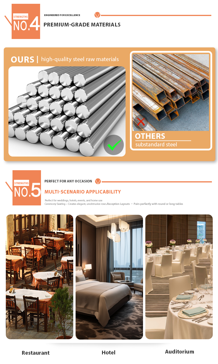 Metal Dining Chair Showcase 10