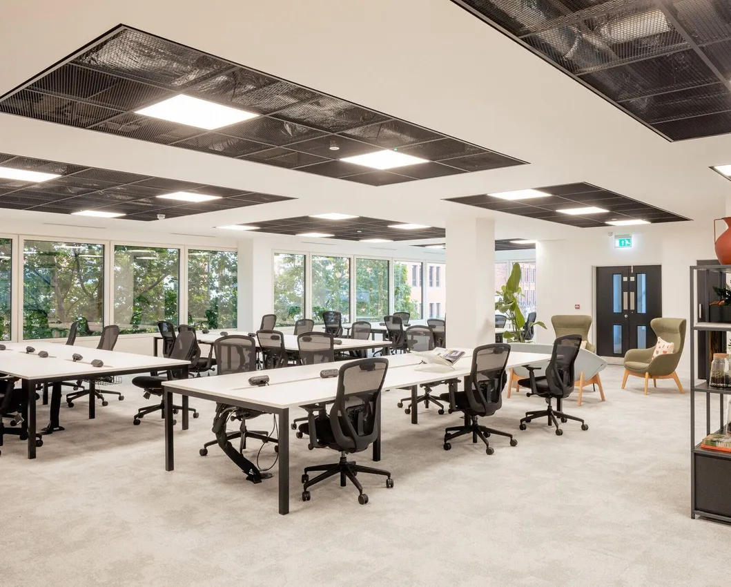 Interior Design Wooden Workstation Furniture Computer Table Office Desk Office Furniture