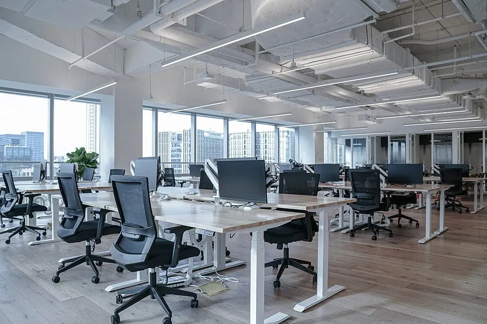 Interior Design Wooden Workstation Furniture Computer Table Office Desk Office Furniture