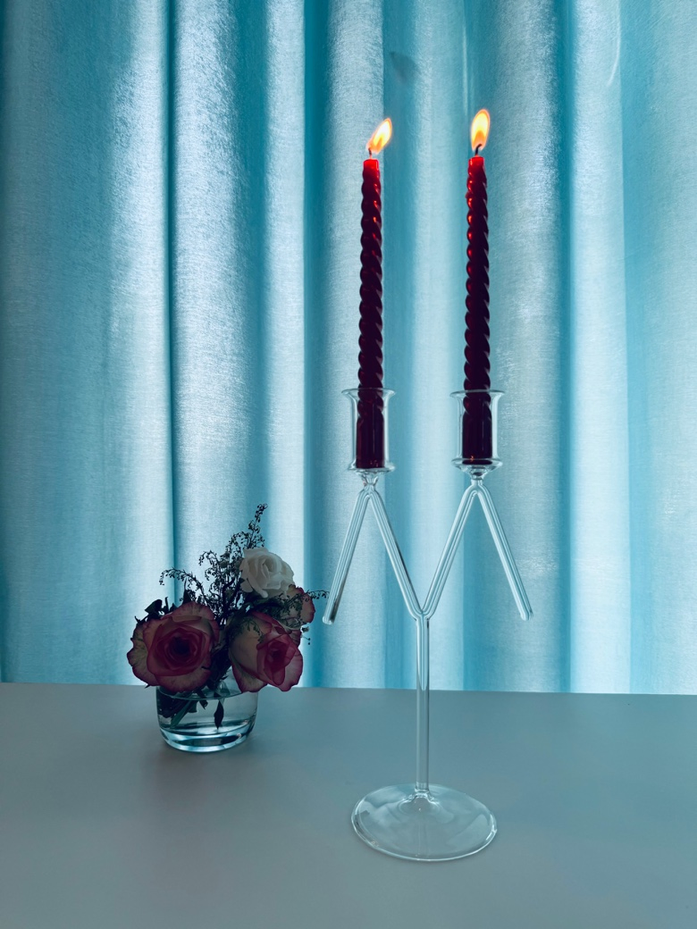 Newauto Elegant Handmade Candle Holder for Stylish Home Decor