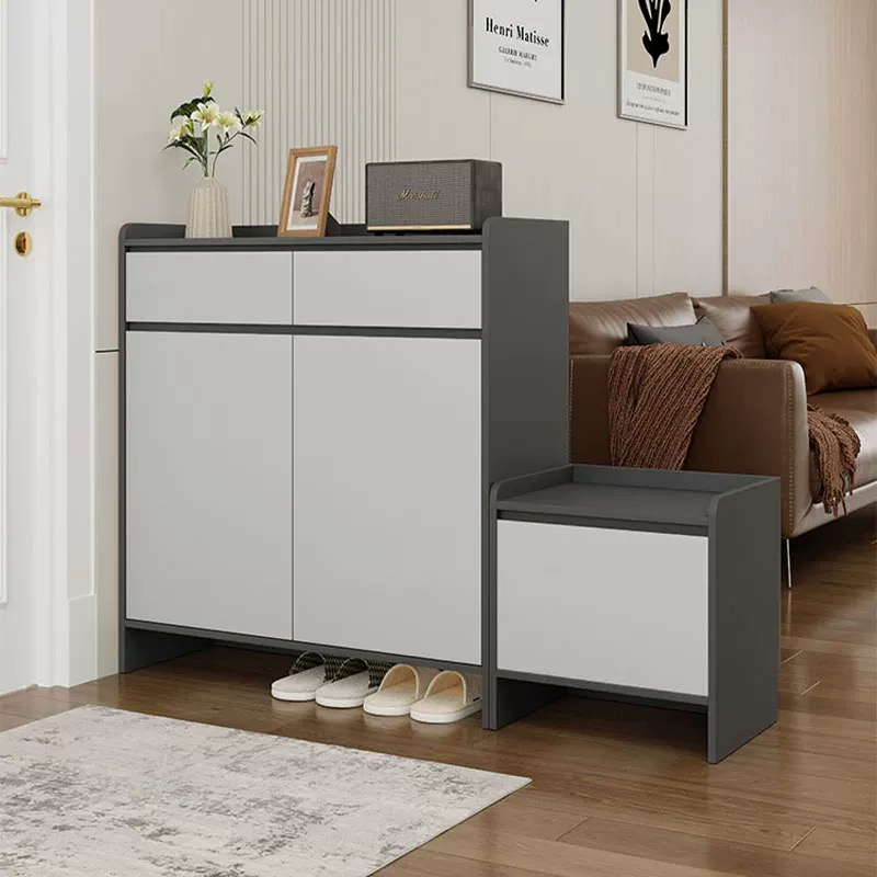 Stylish Compact Shoe Storage Cabinet for Entryway Organization