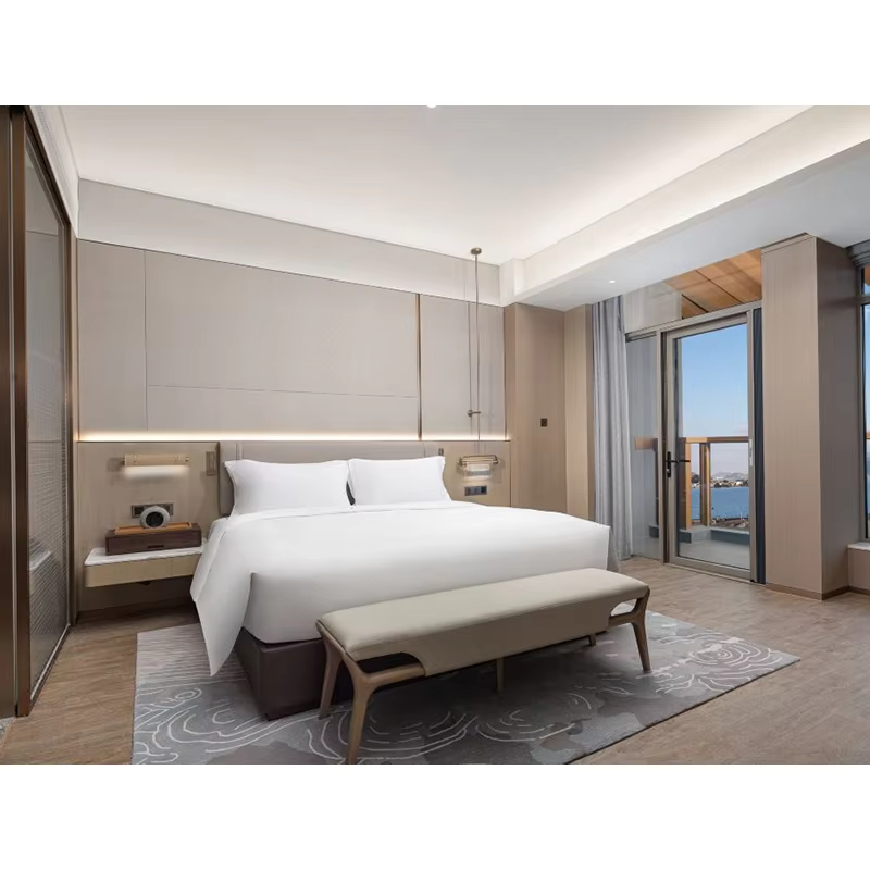 Hotel Room Furniture Set Project Solutions Latest King Size Hotel Room Furniture Custom Solid Wood Double Hotel Bedroom Set