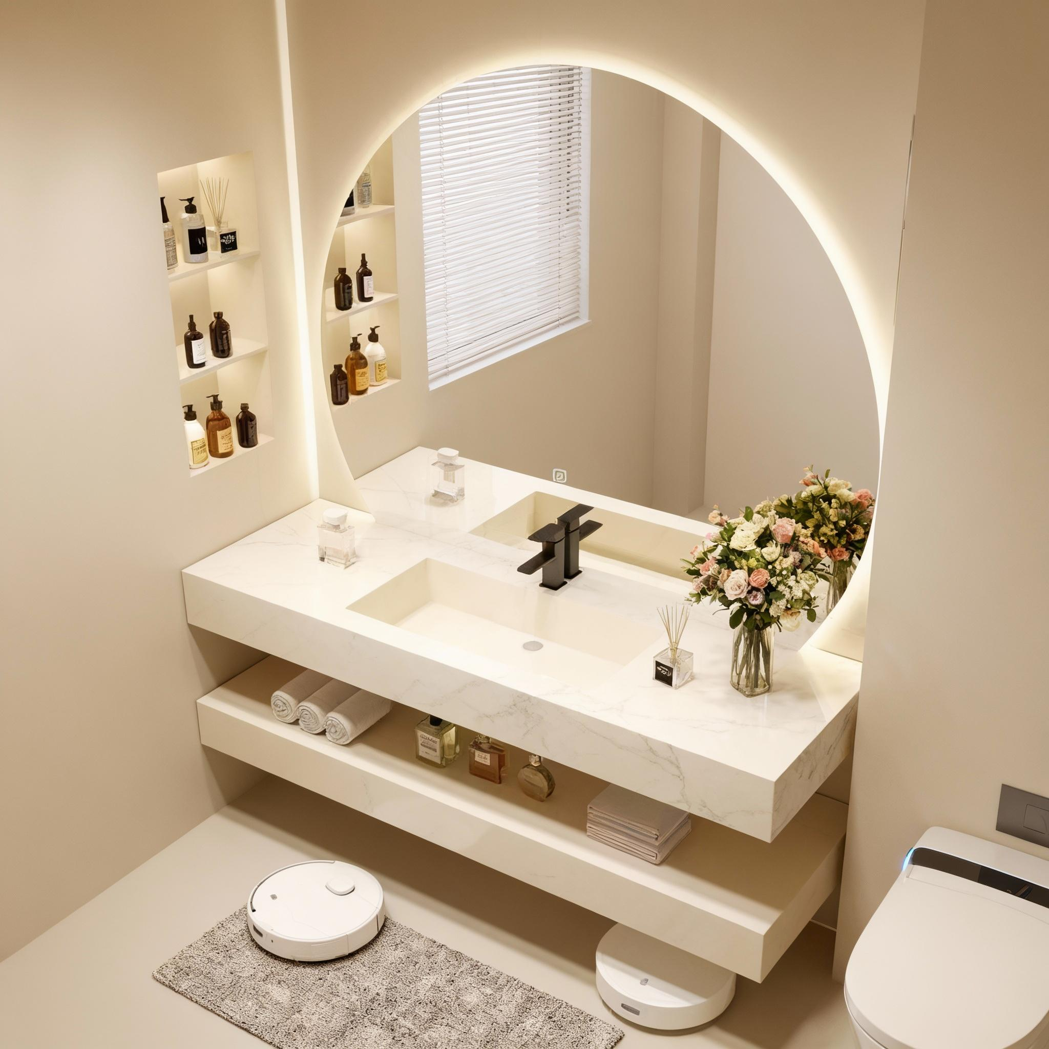 Modern Bathroom Vanity Display