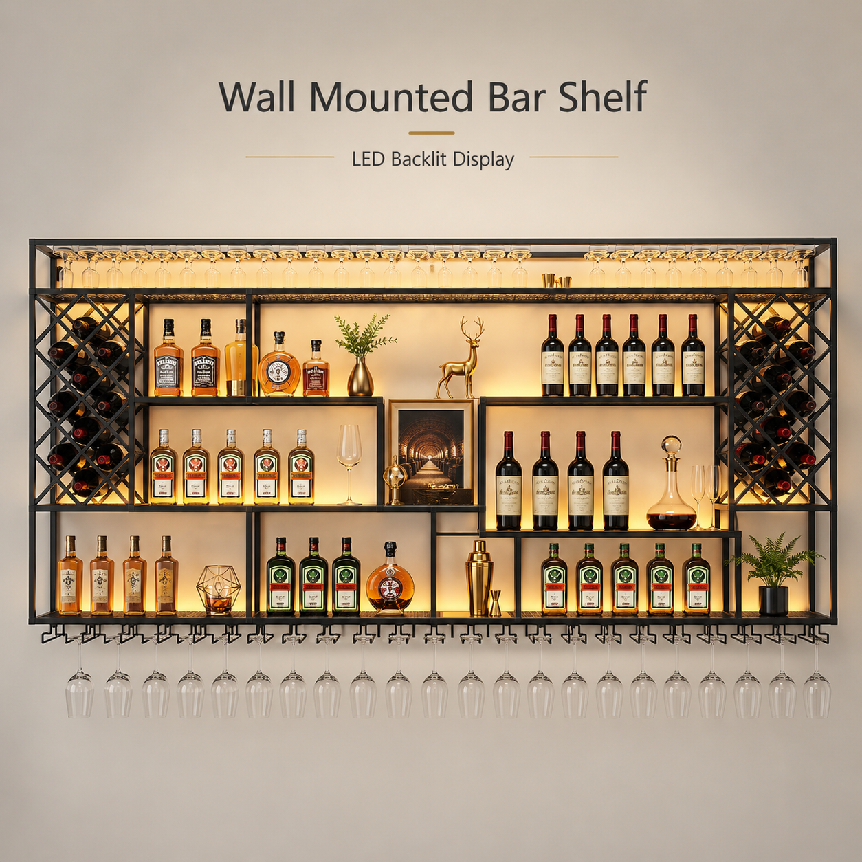Customized Wine Rack Option 3