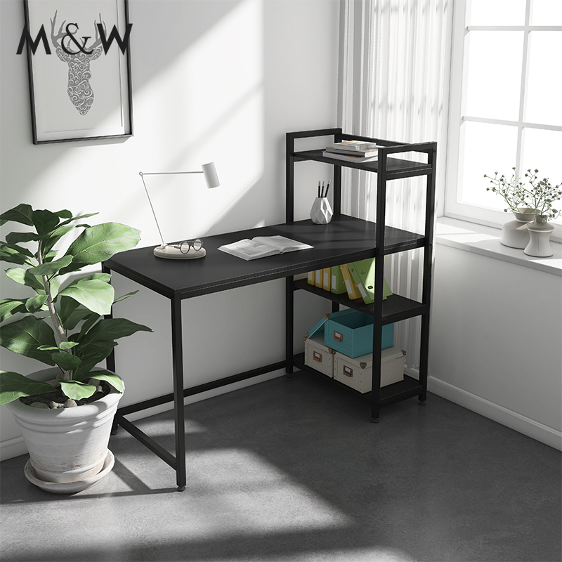 Modern Wooden Industrial Style Computer Home Office Desk Furniture