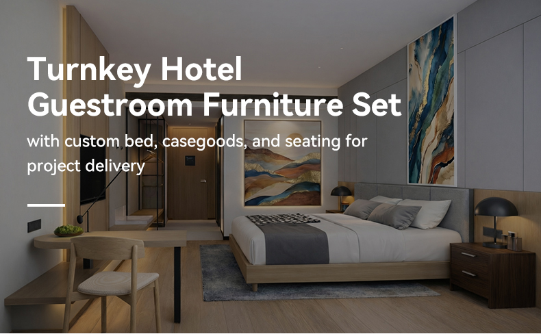 Modern Hotel Room Furniture Set 5 Star Guest Room Furniture