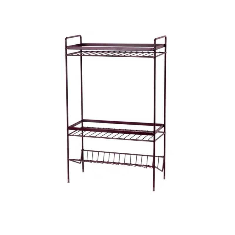 Modern Metal Storage Rack for Streamlined Home Organization Solutions