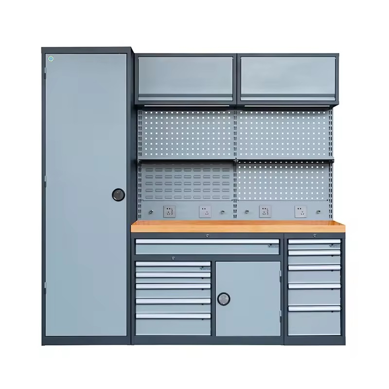 Removable Large Workshop Toolbox Organization Workbench Garage Equipment Storage Tool Cabinet