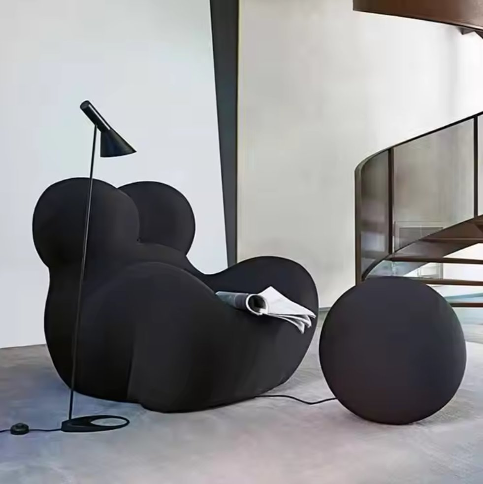 Compressed Sofa Chair Living Room Home Decor Furniture Modern Accent Sofa Chair Boneless Sofa Accent Hotel Application Chair