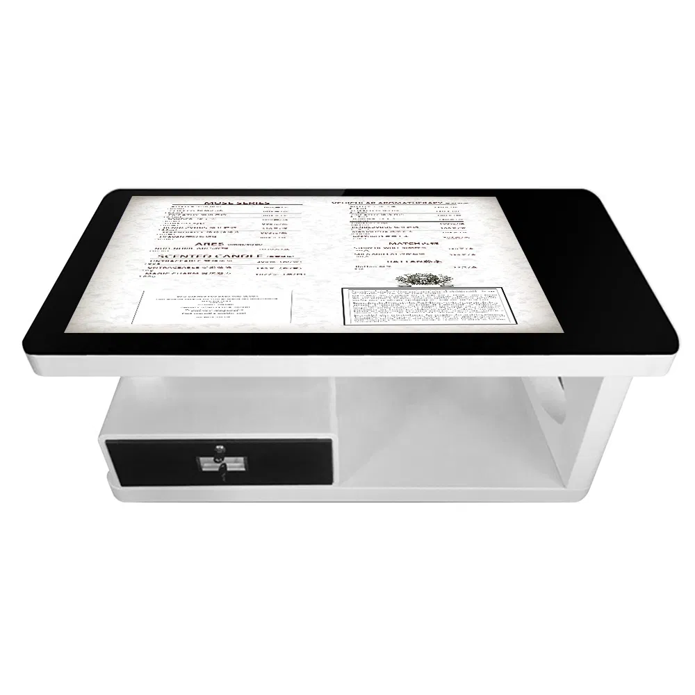 43" 55" 65" Waterproof Interactive Touch Screen Table for Coffee/Bar/Education/Games Player