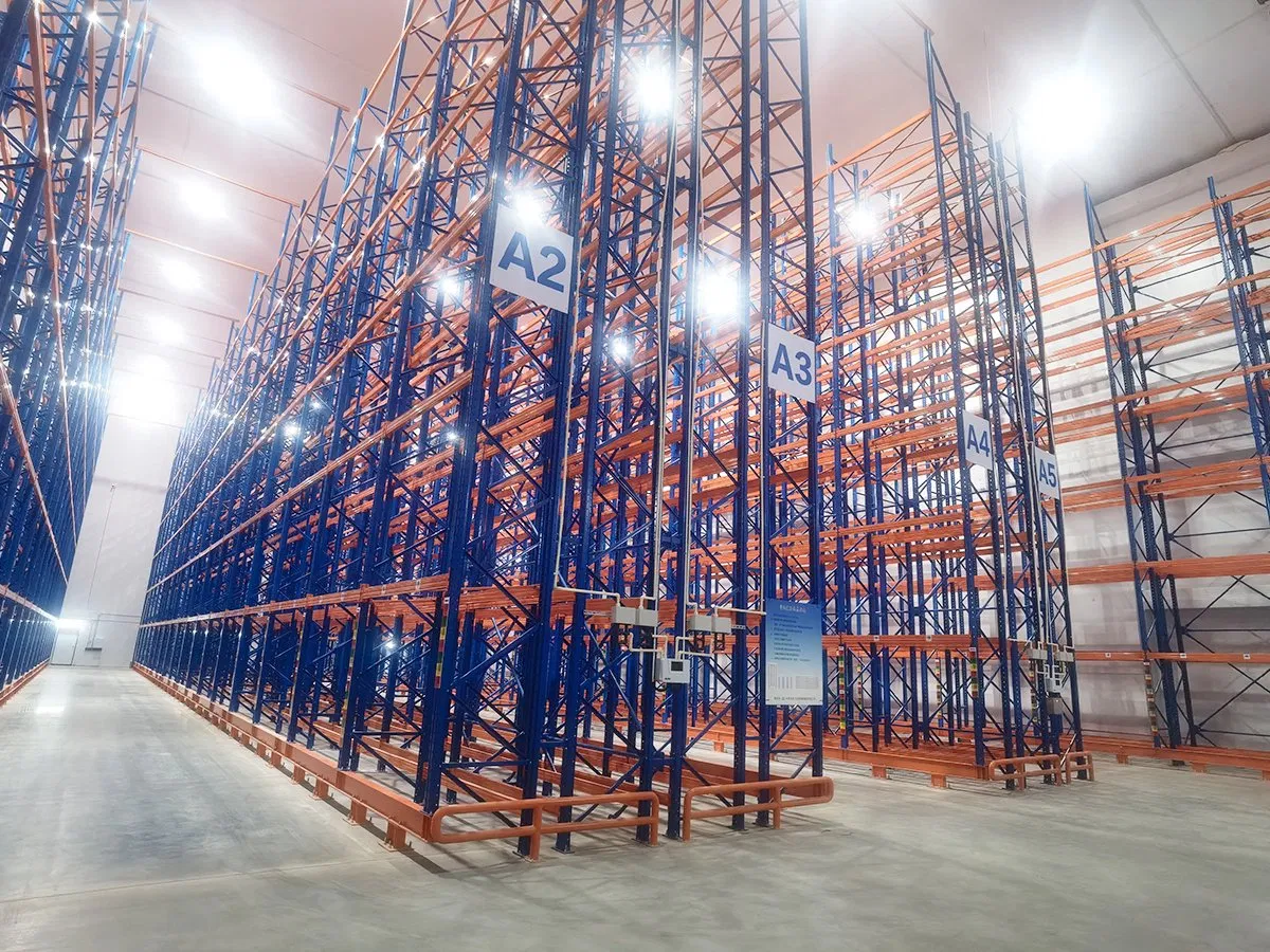 Robust Double Deep Steel Pallet Warehouse Storage Racking for Warehouse Organization and Efficiency