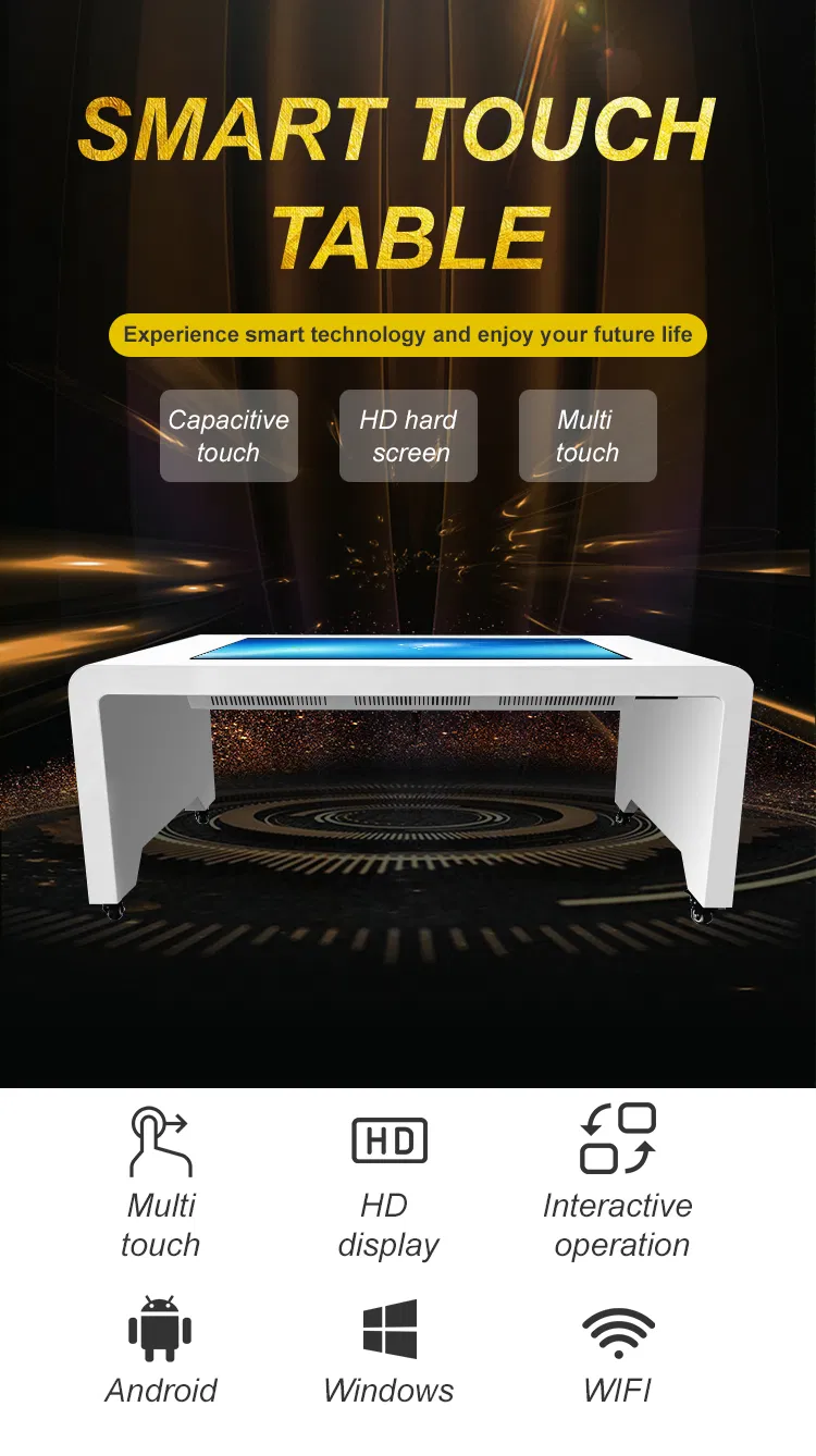 Interactive Touch Screen Table Visual 1