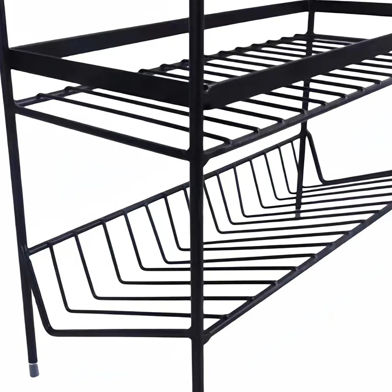 Modern Metal Storage Rack for Streamlined Home Organization Solutions