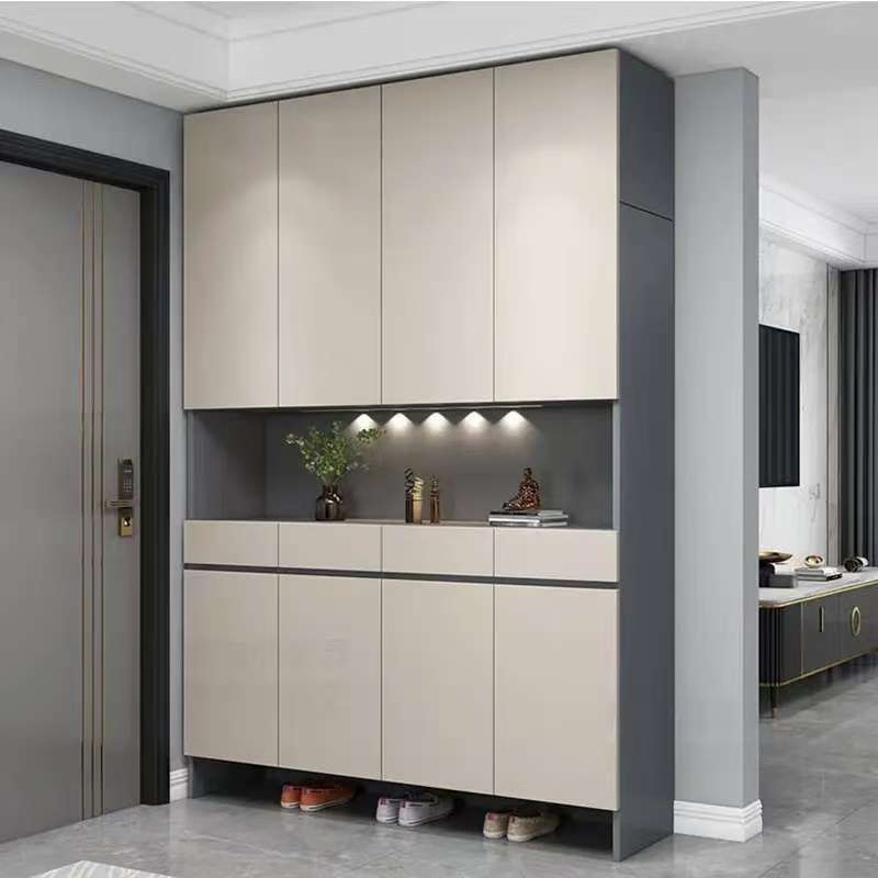 Stylish Compact Shoe Storage Cabinet for Entryway Organization