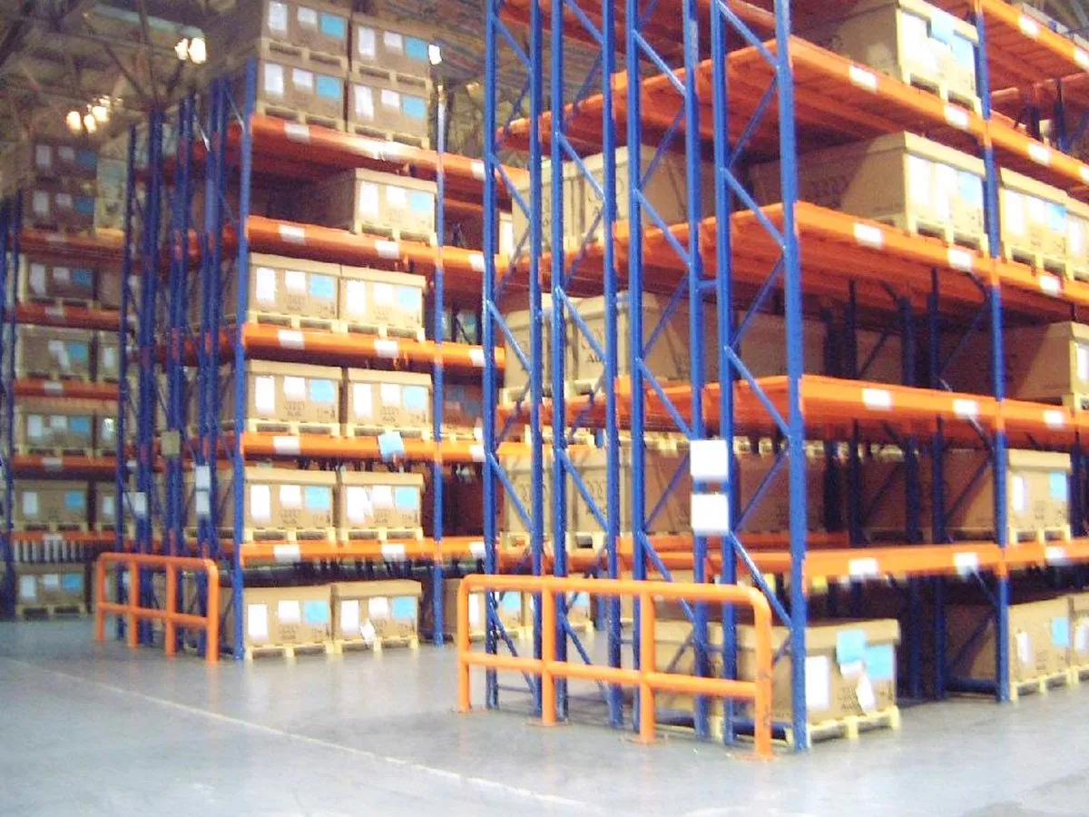 Robust Double Deep Steel Pallet Warehouse Storage Racking for Warehouse Organization and Efficiency