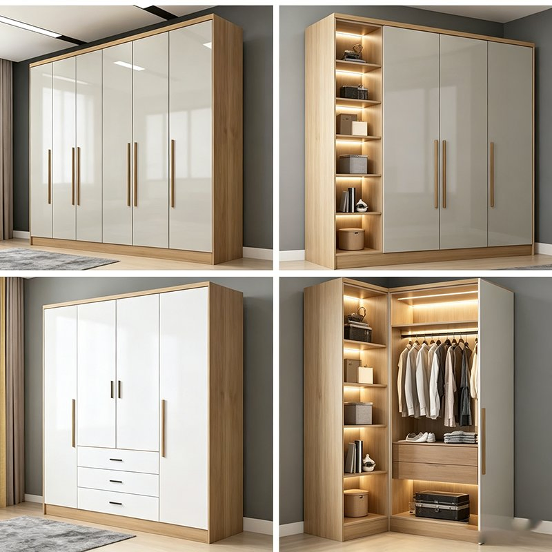 Modern Storage Furniture for Hotel Bedroom Guest Personal Item Organization