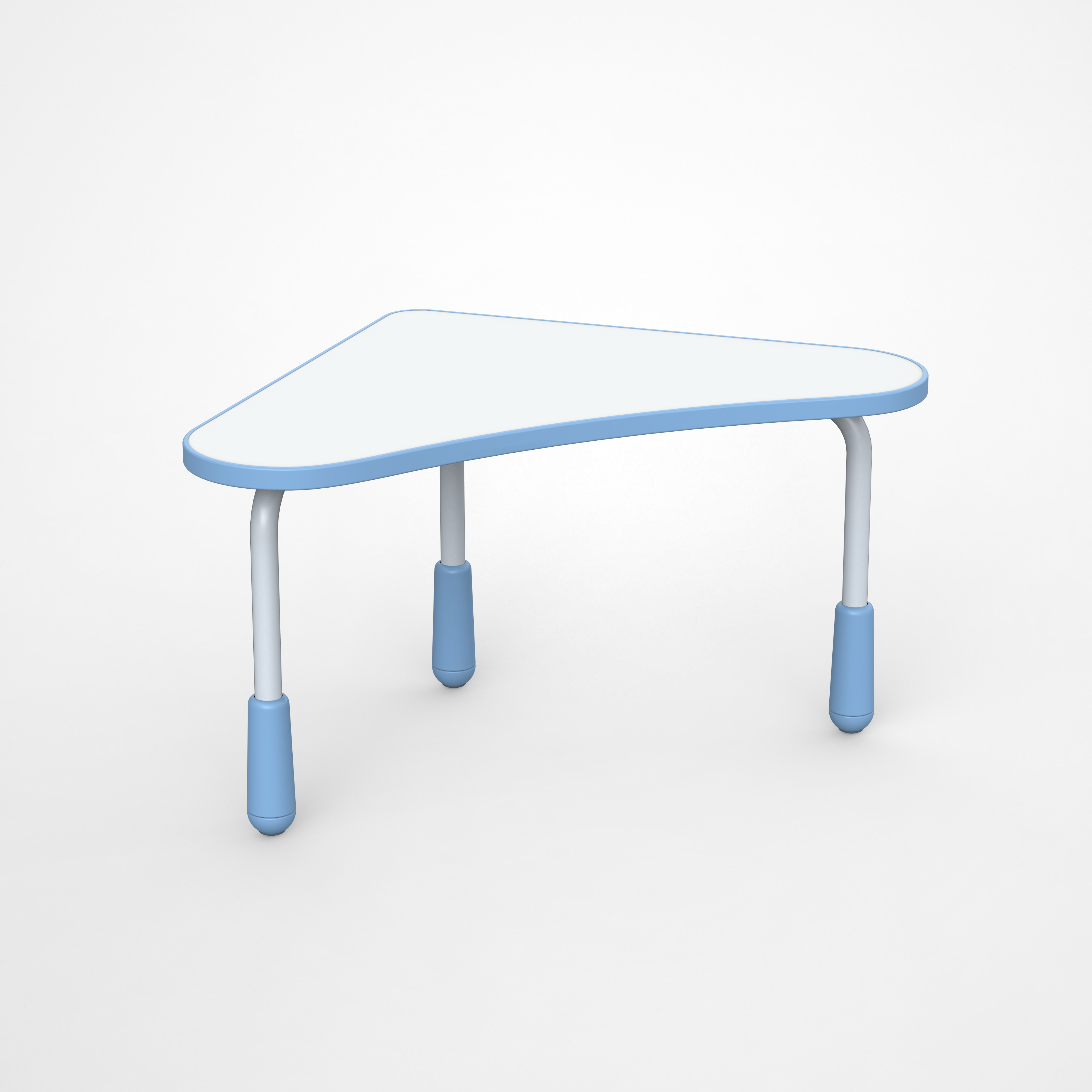 High Quality Safety Baby Table E0 Level Triangle Preschool Classroom Daycare Durable Table for Babies