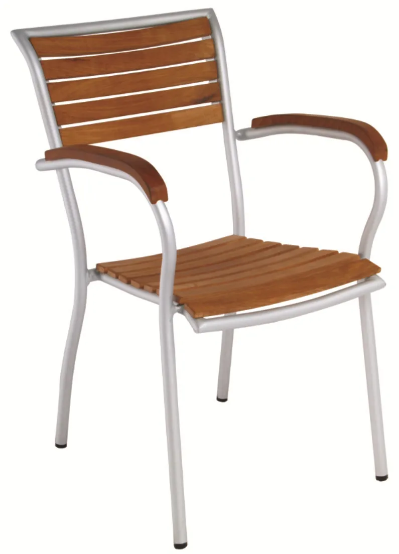 Simple Design Outdoor Aluminum Frame Shiny Color Game Chair