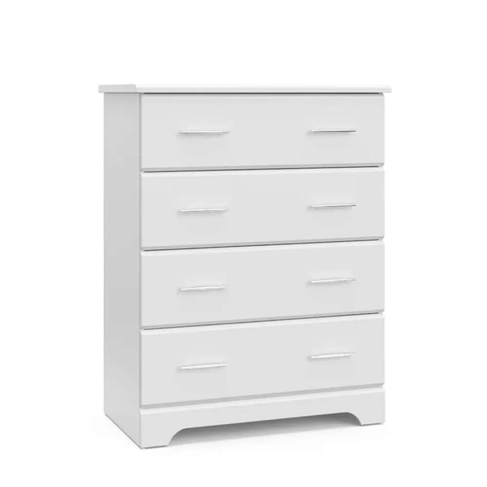 Wholesale Modern Wooden Storage Organization Cabinet Drawer Chest 4 Drawers for Living Room Bedroom Foshan Furniture